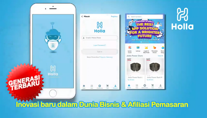 Aplikasi Holla rilis di Playstore, UMKM berharap dapat meningkatkan penjualannya 01
