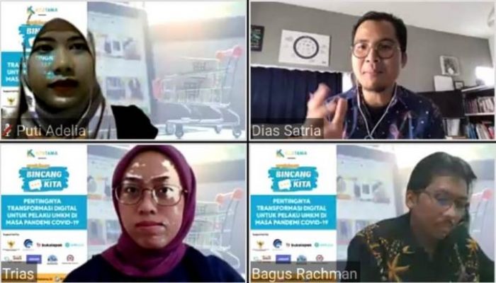 UMKM Online jadi Solusi Bertahan saat Pandemi Covid-19