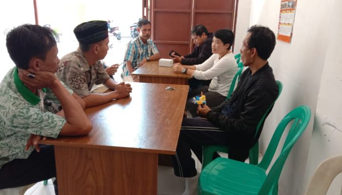 Kenalkan Kabid Baru, Dispermades bersama Agen Perkasa melakukan Kunjungan ke Bumdes Penimbun 01