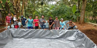 Tingkatkan Produktifitas Pemuda di Masa Pandemi Covid-19, Kartar Budi Mulia Desa Penimbun Akan Budidaya Ikan