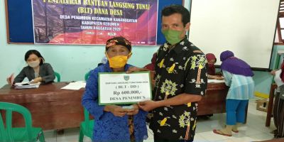 Salurkan BLT DD Tahap ke 2 Desa Penimbun, 3 Orang Penerima Manfaat Mengundurkan Diri